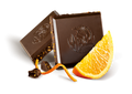Tafelschokolade 100 g Zartbitter Orange